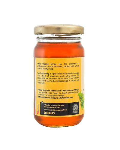 Shiva Organic Van Tulsi Honey 250g-2
