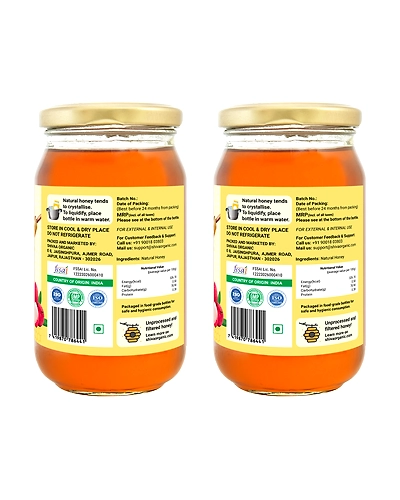 Shiva Organic Litchi Honey 1kg-1