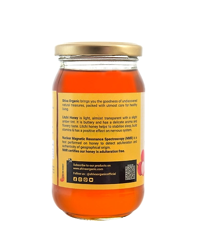 Shiva Organic Litchi Honey 1kg-2