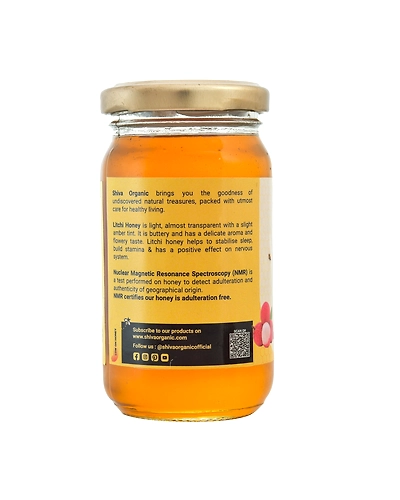 Shiva Organic Litchi Honey 250g-2