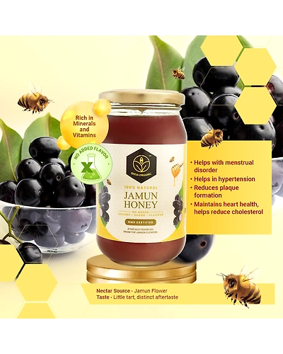 Shiva Organic Jamun Honey 1kg-3