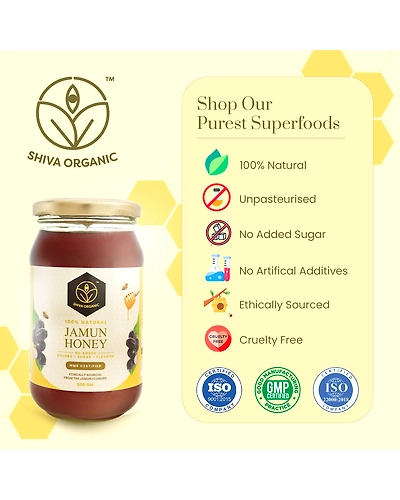 Shiva Organic Jamun Honey 500g-4