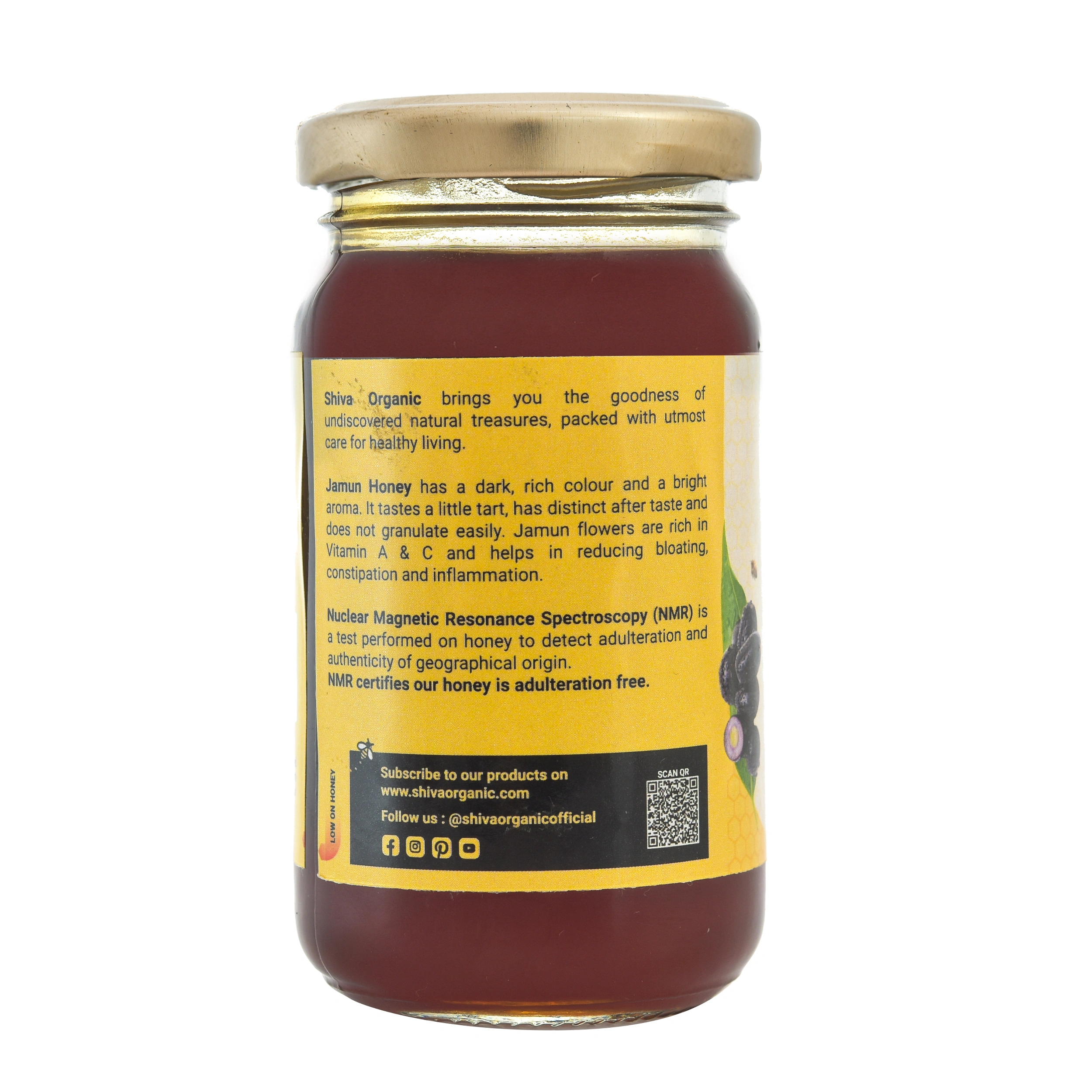 Shiva Organic Jamun Honey 250g-2