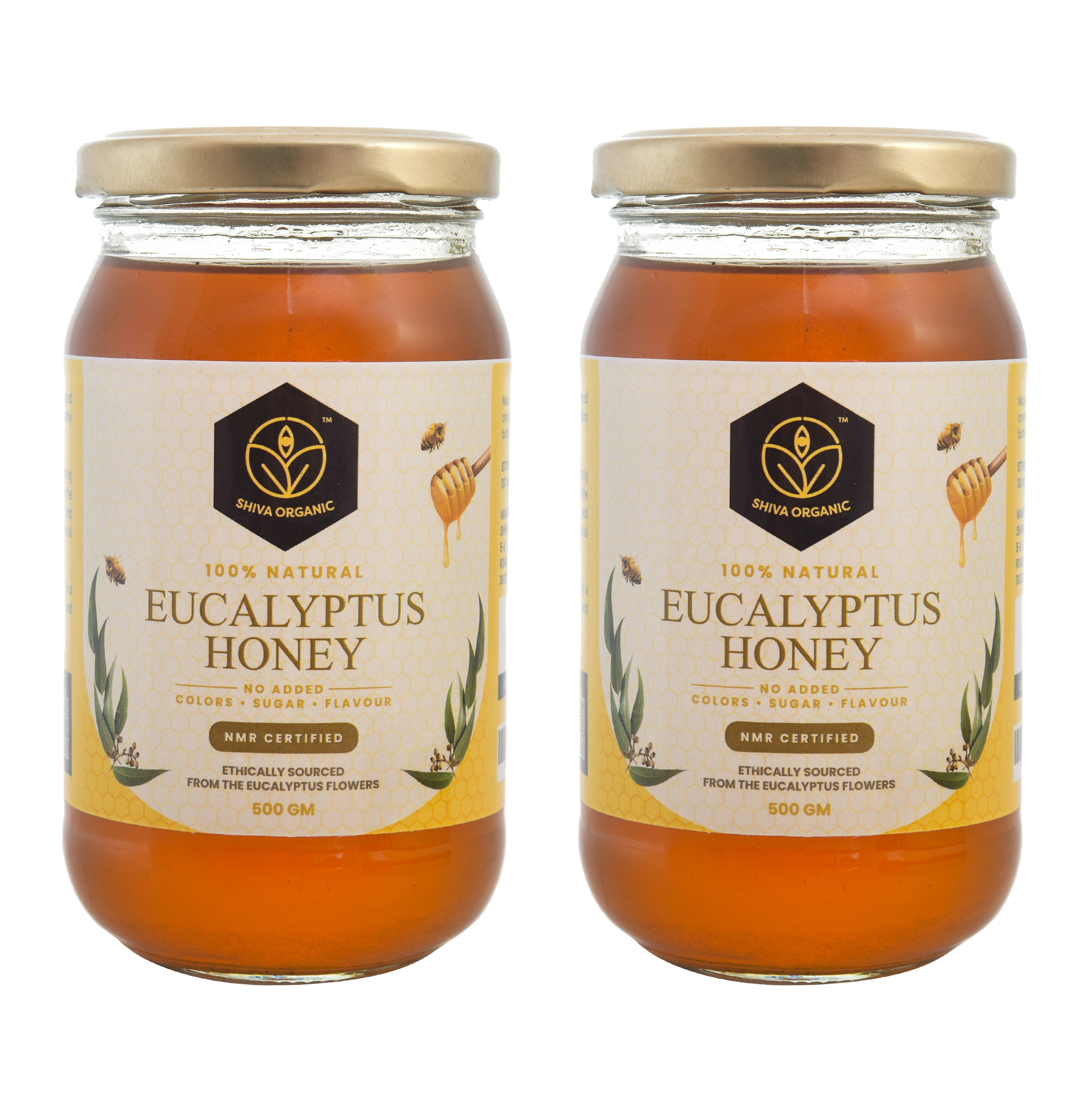 Shiva Organic Eucalyptus Honey 1kg-SOHEUCI1KG