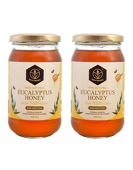 Shiva Organic Eucalyptus Honey 1kg