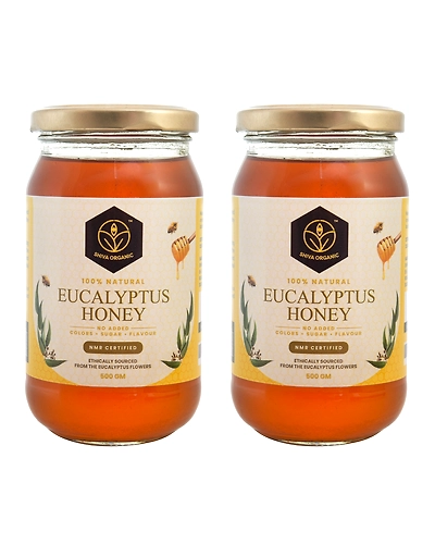 Shiva Organic Eucalyptus Honey 1kg-SOHEUCI1KG