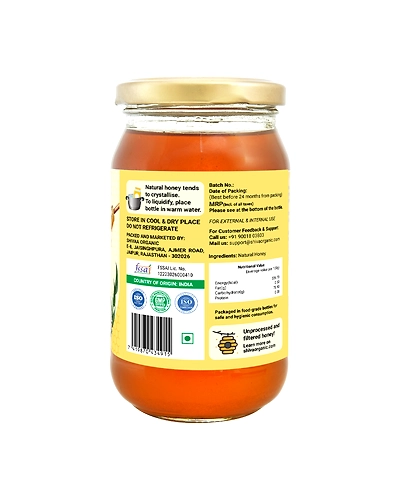 Shiva Organic Eucalyptus Honey 500g-1