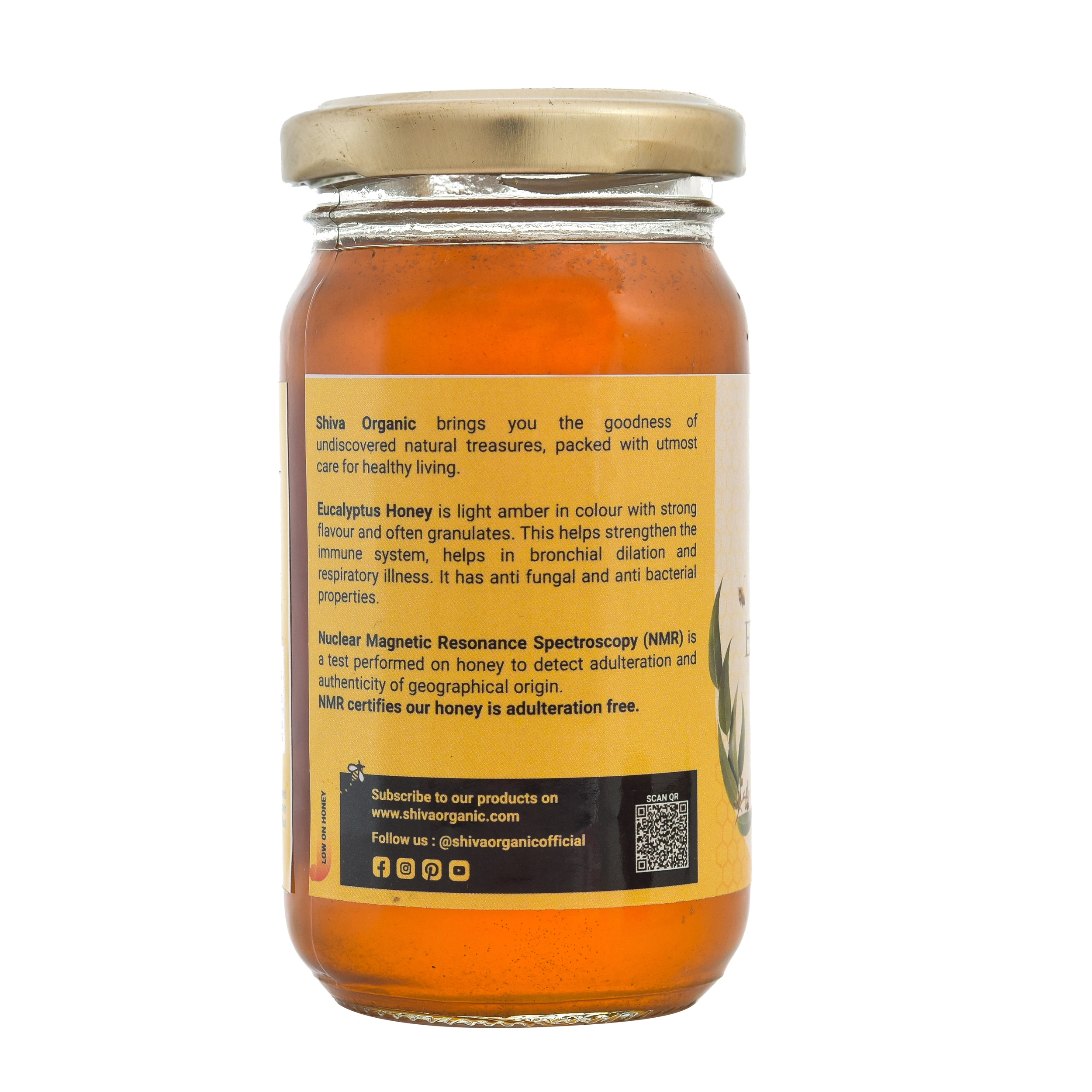 Shiva Organic Eucalyptus Honey 250g-2