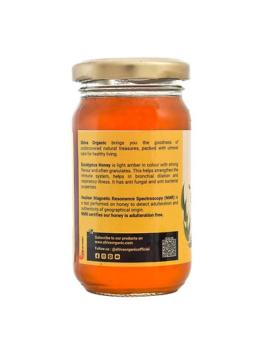 Shiva Organic Eucalyptus Honey 250g-2