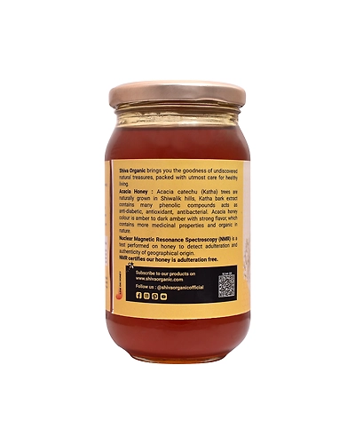 Shiva Organic Acacia Flower Honey 500g-2