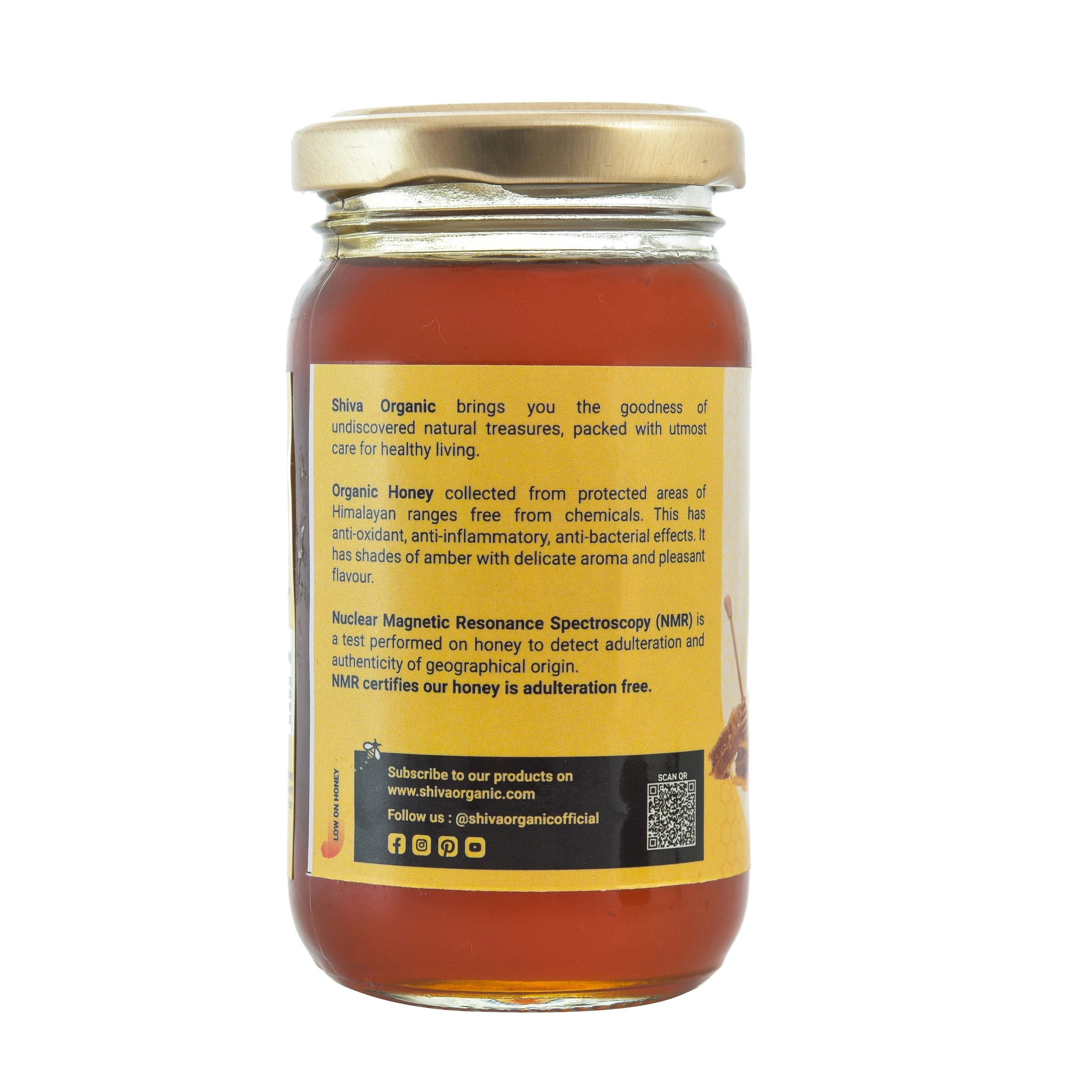 Shiva Organic Certified Organic Honey 250g-2