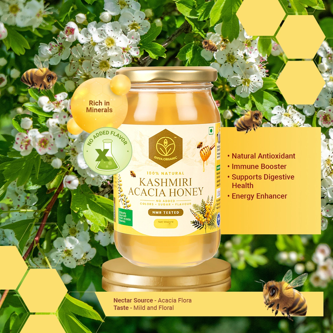 Kashmiri Acacia Honey 250g-8