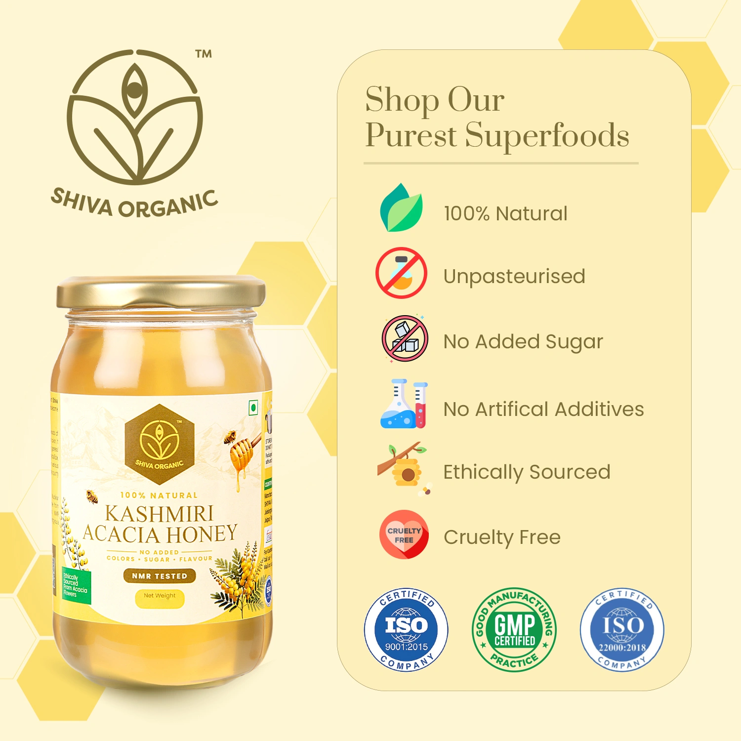 Kashmiri Acacia Honey -500g-9