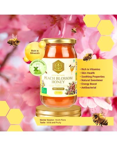 Peach Blossom Honey 500g-3