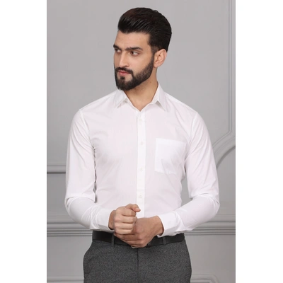 White Formal Cotton Shirt