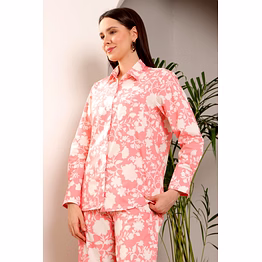 french marigold peach co-ord set
