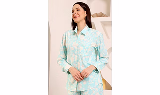 French Marigold Artic Blue Co-ord set
