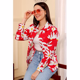 lily flower red top