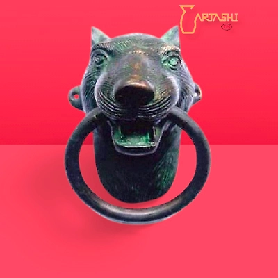 ARTASHI Lion door knocker - Handcrafted Decorative Home Accent