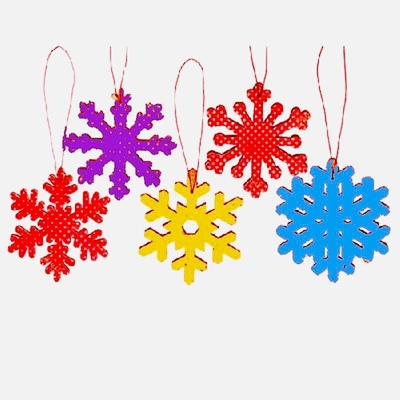 Snowflakes wooden