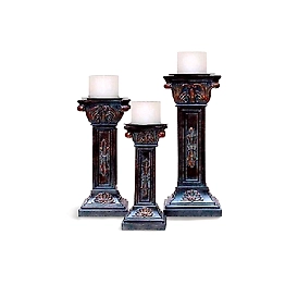 ARTASHI Candle on holder - Handcrafted Decorative Home Accent