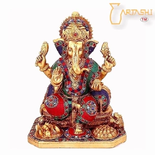 Ganesh idol brass