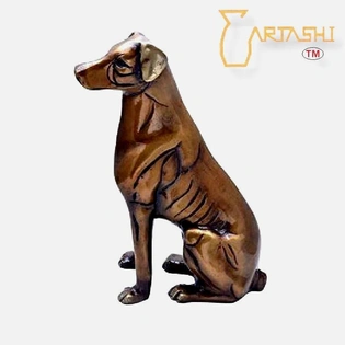 Dog sculpture