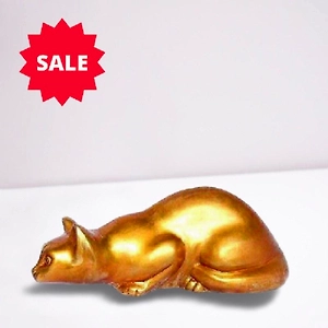 Cat figurines - Handcrafted Decorative Home Accent