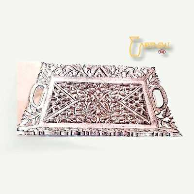 ARTASHI Decorative wooden serving trays - Handcrafted Decorative Home Accent