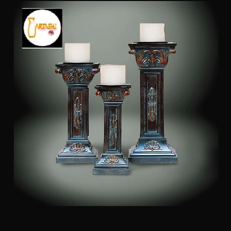 pillar candle holders