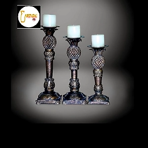 Candle holder candles - Handcrafted Decorative Home Accent