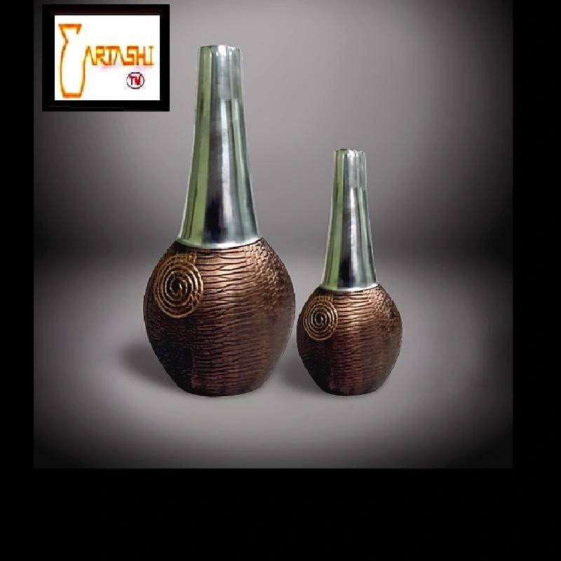 vases metal aluminum