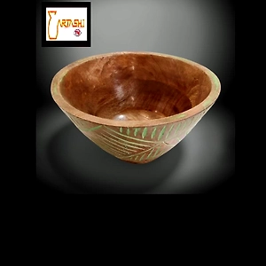 Bowl wooden - Handcrafted Decorative Home Accent