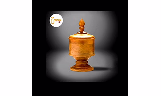 Big jar wooden