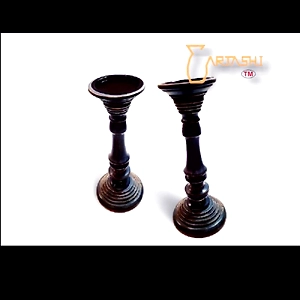 Candle holders wooden - Handcrafted Decorative Home Accent