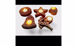 Tealight candle holders