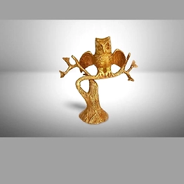 ARTASHI Figurine Owl - Handcrafted Decorative Home Accent
