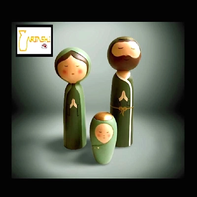 ARTASHI Wood toys for kids - Handcrafted Decorative Home Accent