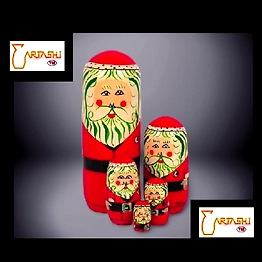 ARTASHI Santa toys wooden - Handcrafted Decorative Home Accent