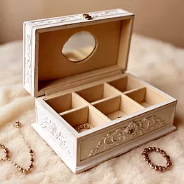 Antique jewelry box