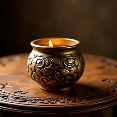 Diwali candles