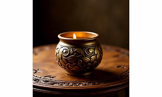 Diwali candles