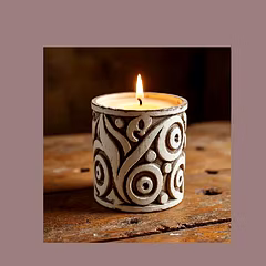 Long burn Diwali candle