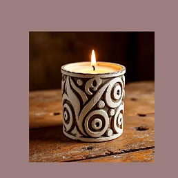 Long burn Diwali candle