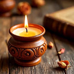 Diwali candles votives