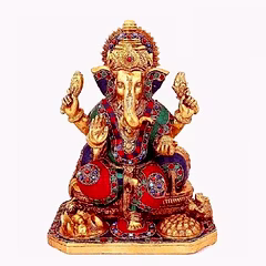 Ganesh idol brass
