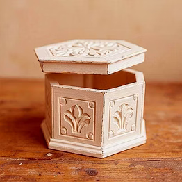 artashi hexagonal decorative box