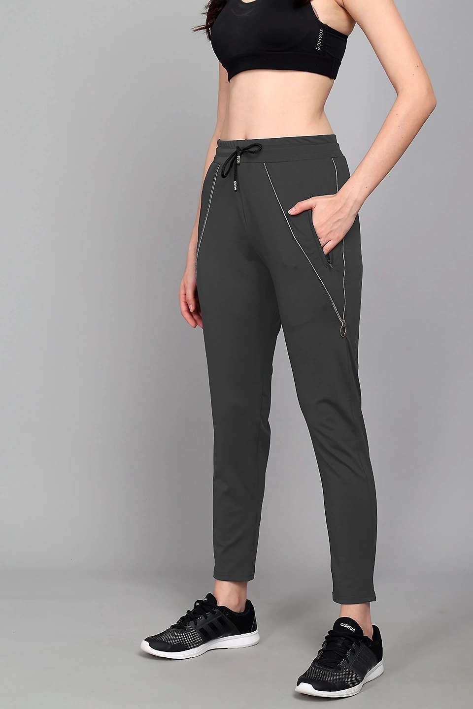 Zip Up Pant-Grey-30-32 (L)-1