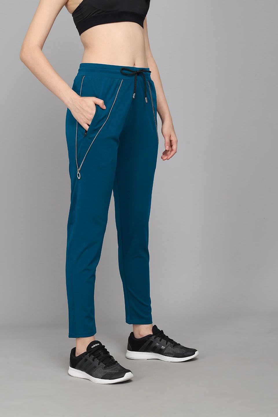 Zip Up Pant-Blue-30-32 (L)-2