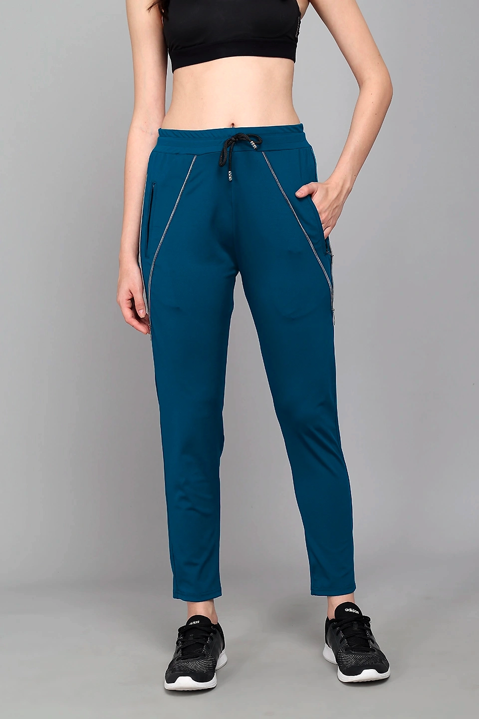 Zip Up Pant-Blue-30-32 (L)-3